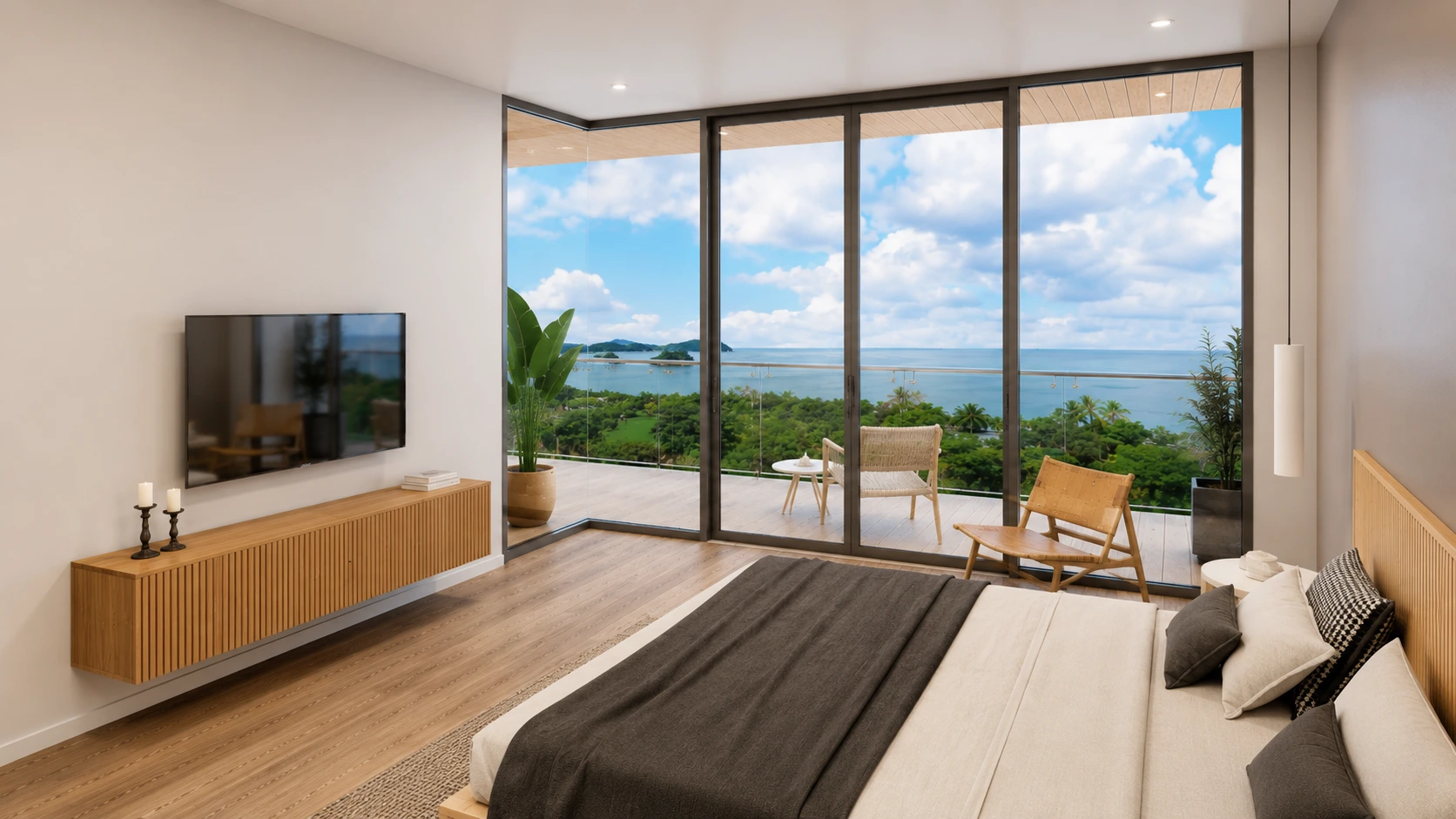 Master suite bedroom