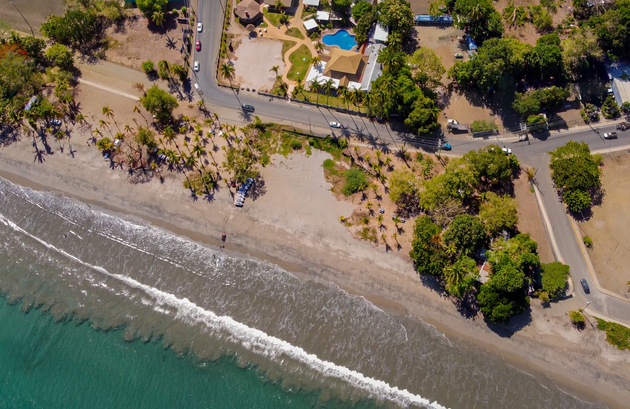 Acceso directo a la playa en Arcadia Brasilito
