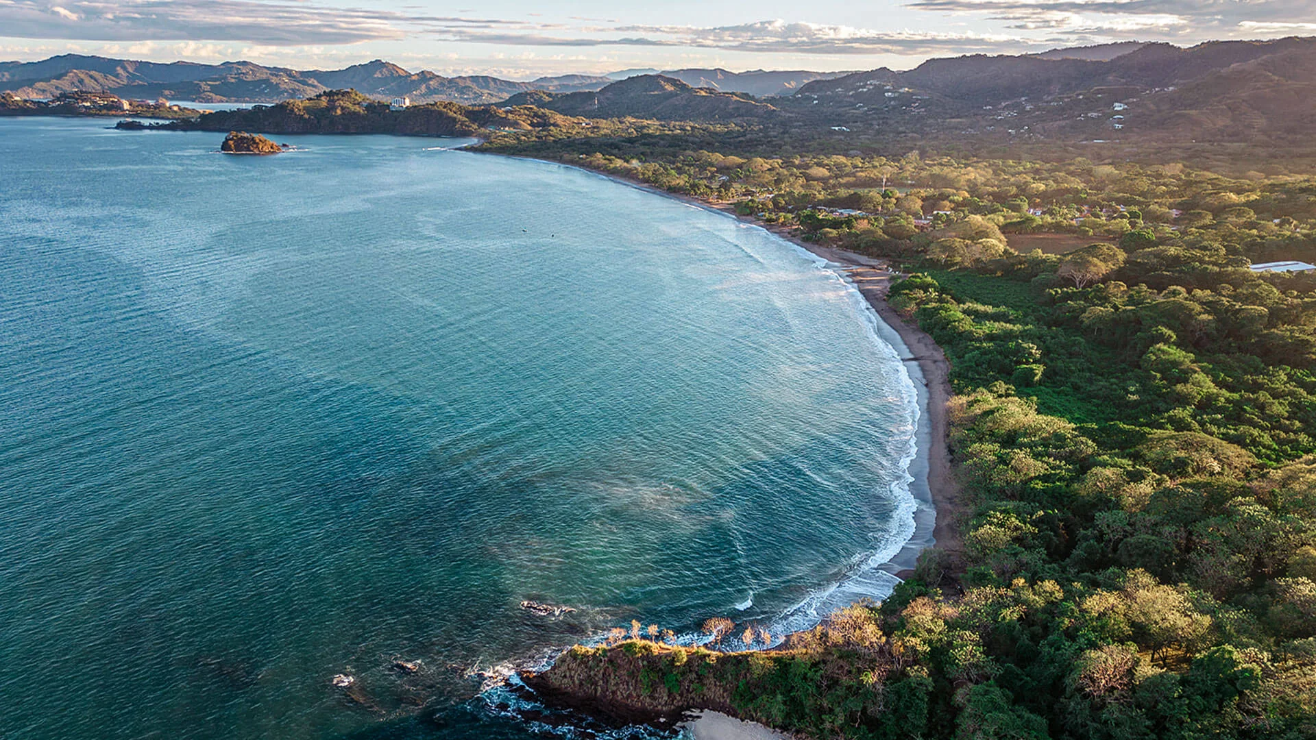 Playa Flamingo cerca de los condominios Arcadia Brasilito en Costa Rica