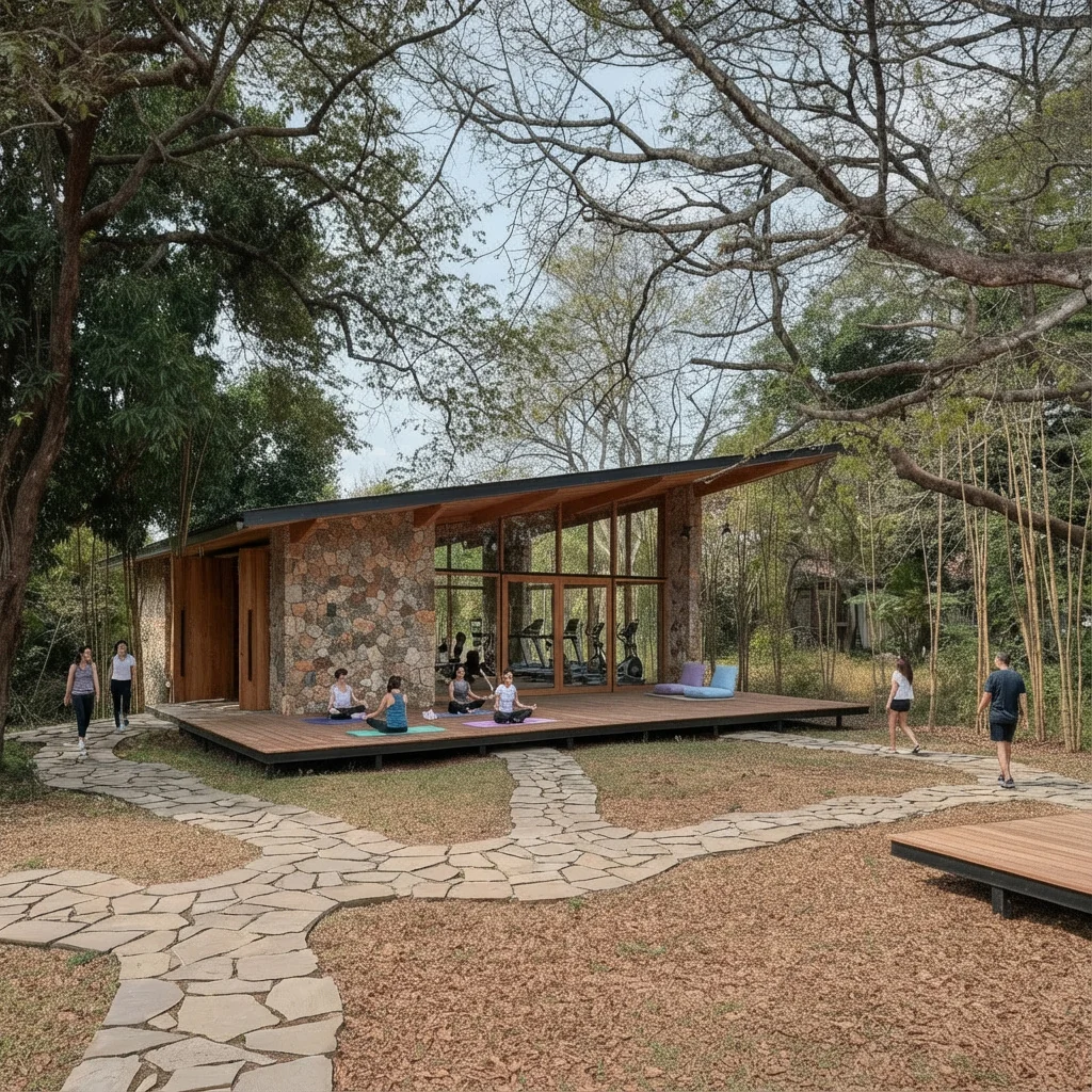 Centro de deporte y bienestar en Arcadia Brasilito